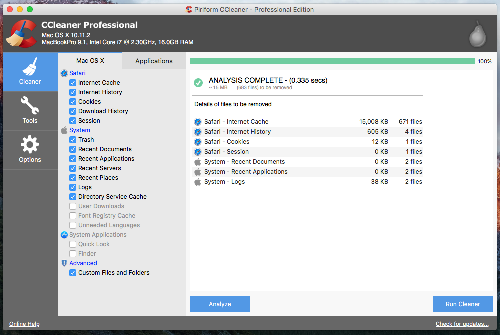 ccleaner for mac download filehippo